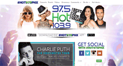 Desktop Screenshot of hot975phoenix.com