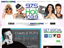 Tablet Screenshot of hot975phoenix.com